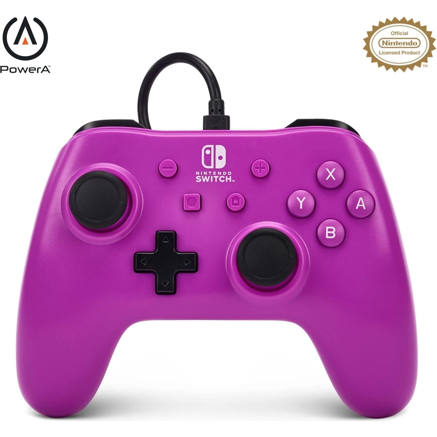 Buy PowerA,PowerA Wired Controller for Nintendo Switch - OLED, Switch Lite - Grape Purple, Gamepad, Officially Licensed - Gadcet UK | UK | London | Scotland | Wales| Near Me | Cheap | Pay In 3 | Home Game Console Accessories